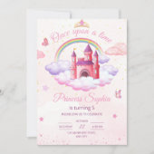 Prinses Verjaardag uitnodiging Kleine Prinses Meis (Voorkant)