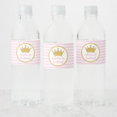 Prinses Verjaardag Waterfles Labels Etiket (Flessen)