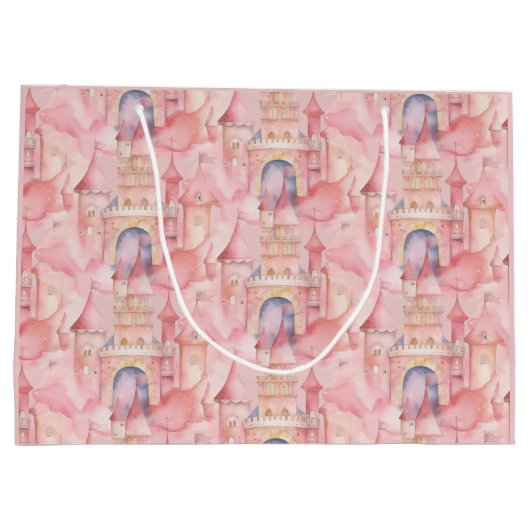 Prinses Verjaardagsfeest Groot Cadeauzakje (Achterkant)