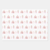 Prinses Verjaardagsfeest Inpakpapier Vel (Voorkant)