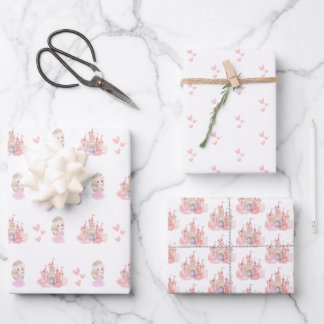 Prinses Verjaardagsfeest Inpakpapier Vel