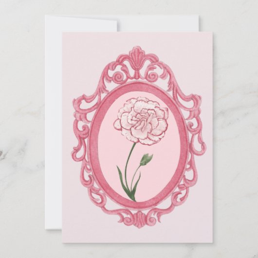 Prinses verjaardagsfeest kaart