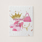 Prinses verjaardagsfeest legpuzzel (Verticaal)