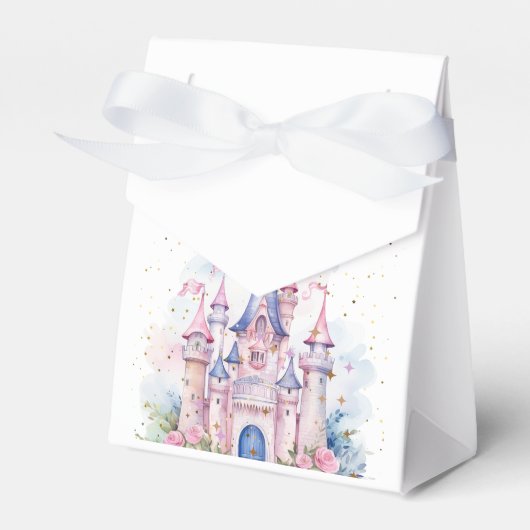 Prinses verjaardagsfeest, Prinses Kasteel Verjaard Bedankdoosjes (Voorkant Zijde)