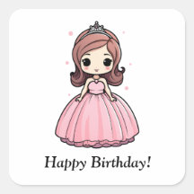 Prinses Verjaardagsfeest Roze Gown Schattigee Cart