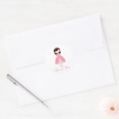 Prinses Verjaardagsfeest Stickers (Envelop)
