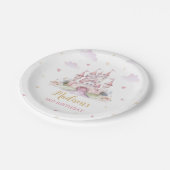 Prinses verjaardagsfeestje papier borden papieren bordje (Gekanteld)