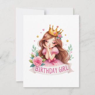 Prinses Verjaardagsmeisje Kroon