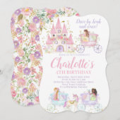 Prinses Verjaardagsparade Kaart (Voorkant / Achterkant)