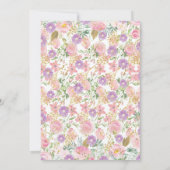 Prinses Verjaardagsparade Kaart (Achterkant)