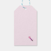 Prinses Verjaardagstaart Cadeaulabel (Achterkant)