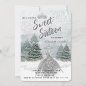 Prinses Waterverf winter wonderland lief 16 Kaart (Voorkant)