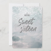 Prinses Waterverf winter wonderland lief 16 Kaart (Achterkant)