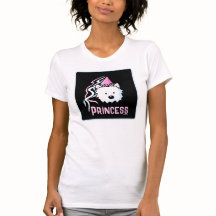 Prinses Westie Art T-shirt