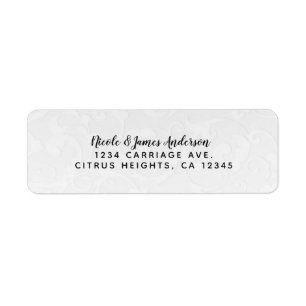 Prinses Witte Damast Verhalenboek Elegante Trouwda Etiket