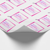 Prinses Woord Kunst Cadeaupapier (Hoek)