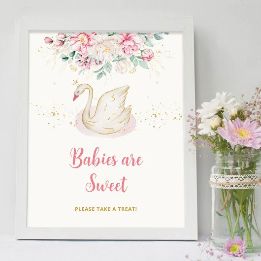 Prinses Zwaan Baby's zijn Lief Poster
