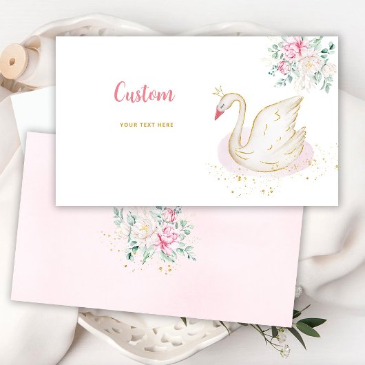 Prinses Zwaan Custom Informatiekaartje
