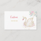 Prinses Zwaan Custom Informatiekaartje (Voorkant)