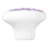 Prinses Zwaan Meisje Keramische Knop (Zijkant)