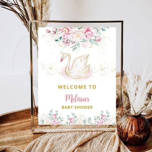 Prinses Zwaan Welkom Poster