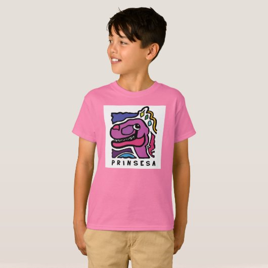 Prinsesa Film Logo - Kinder T-shirt (Voorkant volledig)