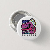 Prinsesa Logo - Kleine Button (Voorkant /achterkant)