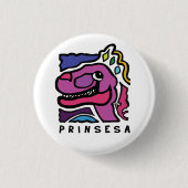Prinsesa Logo - Kleine Button (Voorkant)