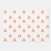 Prinsessen ballet Inpakpapier Plat Vel Set van 3 (Voorkant 3)