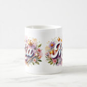Prinsessen Bloemen Custom Mok – Gepersonaliseerde (Center)