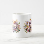 Prinsessen Bloemstuk Custom Mok – Gepersonaliseerd (Center)