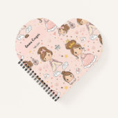 Prinsessen & Harten Zachte Pastels Kids' Notitieboek (Voorkant)