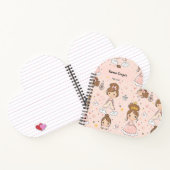 Prinsessen & Harten Zachte Pastels Kids' Notitieboek (Binnen)