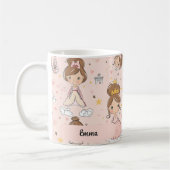 Prinsessen & Harten Zachte Pastels Kinderen Koffiemok (Links)