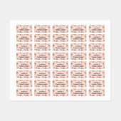 Prinsessen & Harten Zachte Pastels Kinderen Labels (Vel)