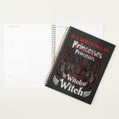 Prinsessen Heksen Halloween Kasteel Ketel Graf Planner (Display)