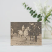 Prinsessen rijden paard sidesaddle #056SS Briefkaart (Staand voorkant)
