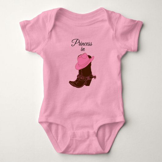 Prinsessen T-shirt bodypak (Voorkant)