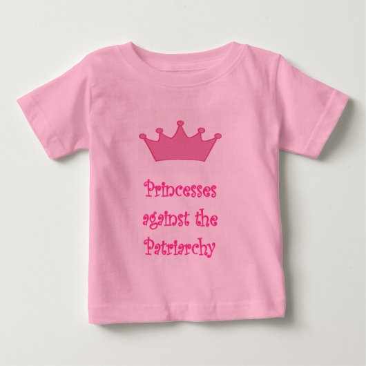 Prinsessen tegen het patriarchaat T-shirt (Voorkant)