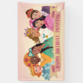 Prinsessen van de Hemel™-spandoek (aanpasbaar) Spandoek (Verticaal)