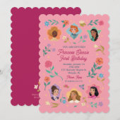 Prinsessen van de Hemel Uitnodigingen voor de Part (Voorkant / Achterkant)