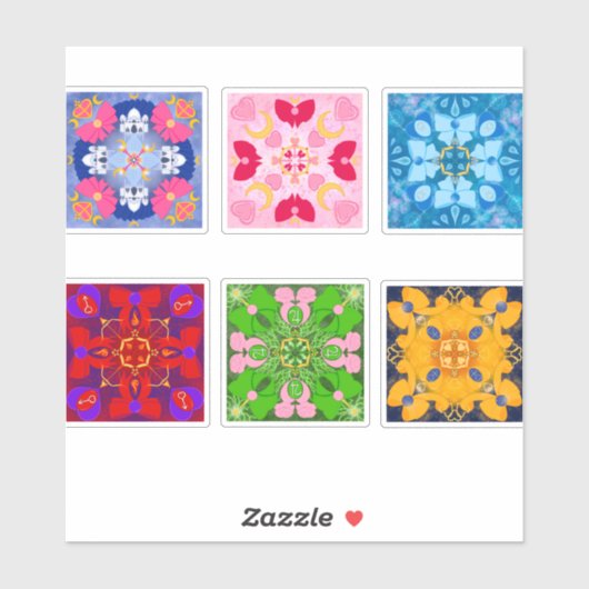 Prinsessen van het Inner Solar System sticker set (Vel)