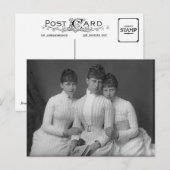 Prinsessen van Pruisen: Sophie, Victoria, Margaret Briefkaart (Voorkant / Achterkant)