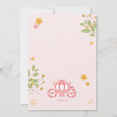 Prinsessenfeest Kaart (Achterkant)