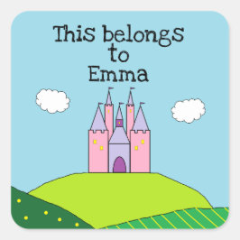 "Prinsessenfeest" Stickers