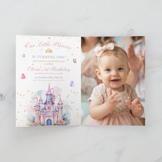 Prinsessenkasteel Meisje 1e Verjaardag, Prinsessen (Binnen)