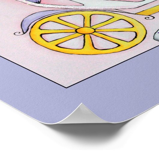 Prinsessenkoets Poster (Hoek)