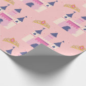 Prinsessenkroon en Kasteel Cadeaupapier (Hoek)