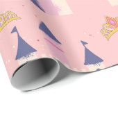 Prinsessenkroon en Kasteel Cadeaupapier (Rol Hoek)