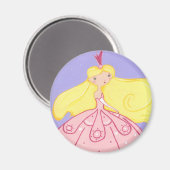 prinsessenmagneet magneet (Voorkant / Achterkant)